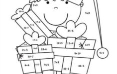 Multiplication Coloring Worksheets Christmas throughout Color By Number Multiplication Christmas Worksheet