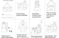 Nativity Story Book - 10 Free Pdf Printables | Printablee regarding Christmas Story Printable Worksheets