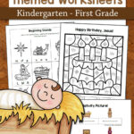 Nativity Worksheets For Kindergarten And First Grade   Mamas Pertaining To Christmas Nativity Worksheets