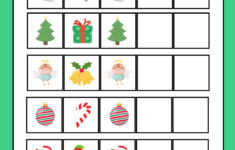Page 10 - Free, Editable Christmas Worksheet Templates | Canva with Christmas Patterns Worksheet