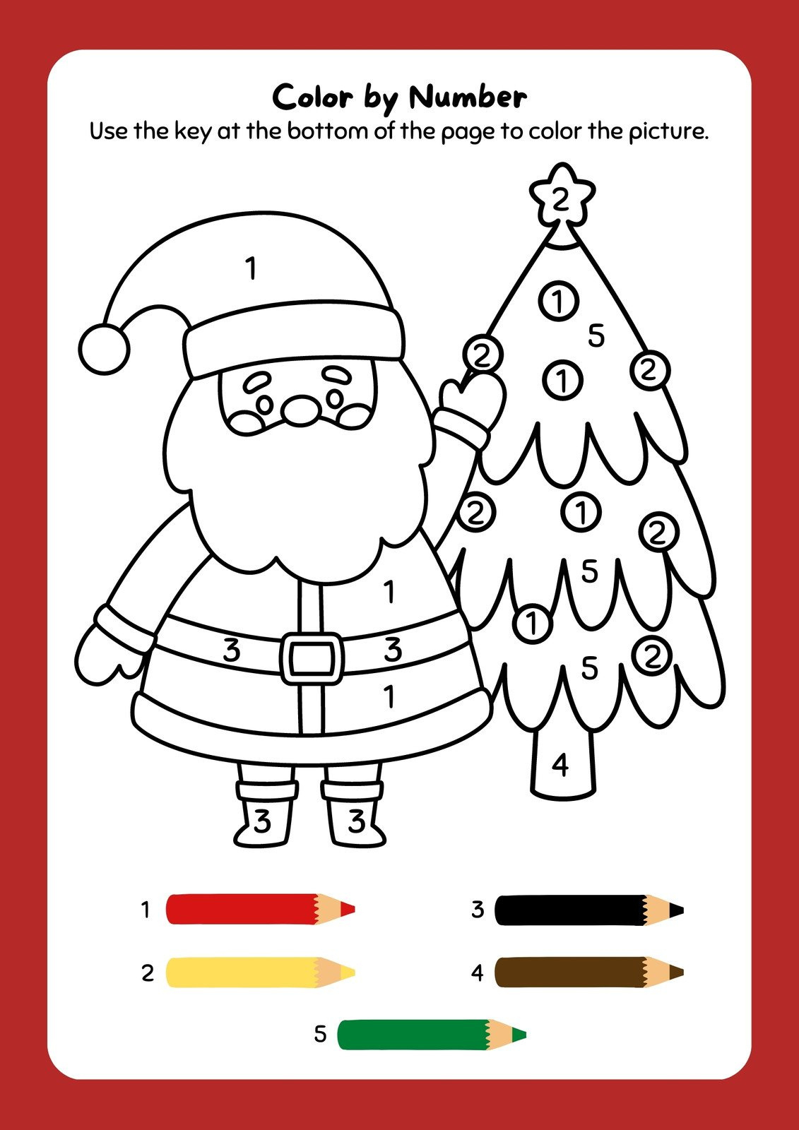 Page 2 - Free, Editable Christmas Worksheet Templates | Canva for Christmas Theme Preschool Worksheets