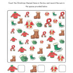 Page 9   Free, Editable Christmas Worksheet Templates | Canva In Christmas Theme Worksheets