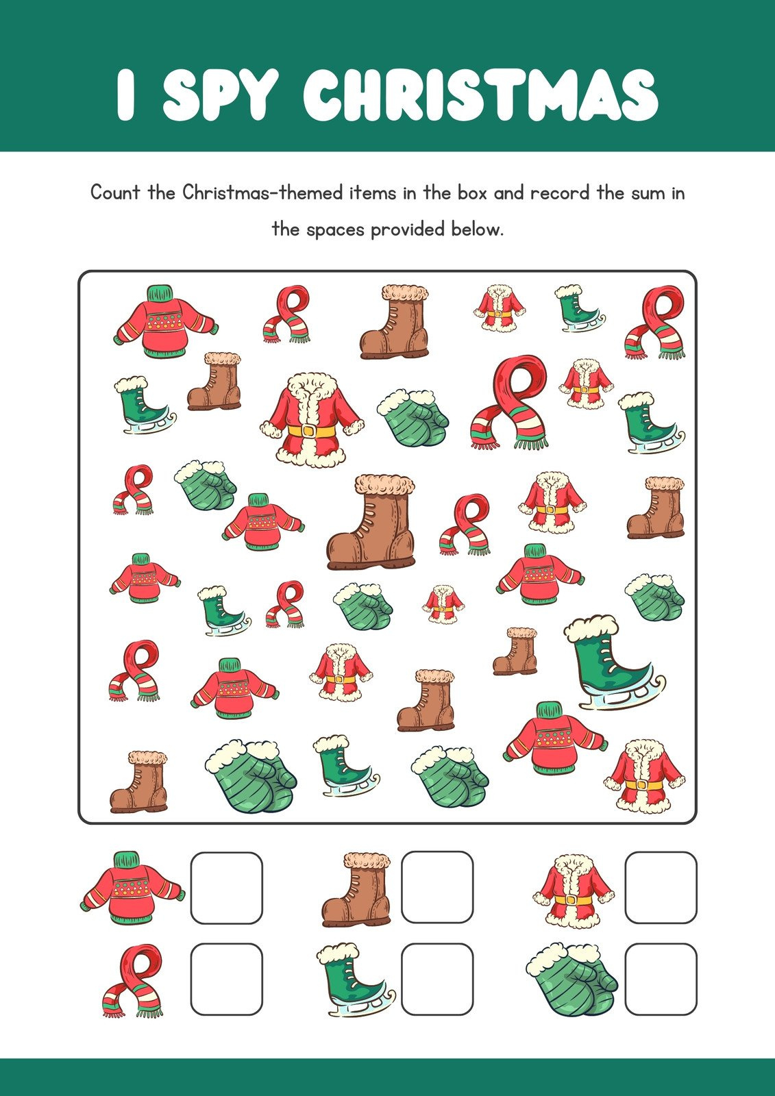 Page 9 - Free, Editable Christmas Worksheet Templates | Canva in Christmas Theme Worksheets