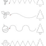 Pin Page Intended For Christmas Tracing Worksheet