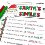 Pin Page With Christmas Similes Worksheet