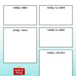 Printable Christmas Lists   25 Free Printables | Printabulls Inside Christmas Wish List Worksheet