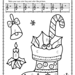 Treble Clef Note Name Worksheets For Christmas   Christmas Music In Christmas Worksheets Music