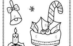 Treble Clef Note Name Worksheets For Christmas - Christmas Music with Christmas Music Worksheet