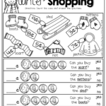 Winter Math And Literacy Packet (Kindergarten)! In Christmas Money Math Worksheets