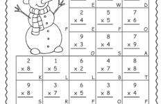 Worksheets For 1St Grade Christmas Activities - 15 Free Pdf in Christmas Themed Multiplication Worksheets