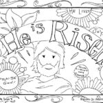 15 Easter Coloring Pages [Religious] Free Printables For Kids With Free Printable Christian Easter Worksheets