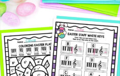 3 Creative Ways To Implement Easter Music Worksheets This Spring intended for Easter Music Worksheets