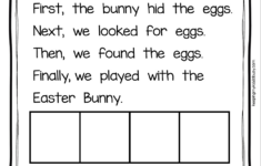 April In Kindergarten - Free Worksheets — Keeping My Kiddo Busy regarding Easter Sequencing Worksheets