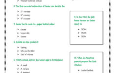 Bet You Didn'T Know Easter Tradition…: English Esl Worksheets Pdf regarding Easter Traditions Worksheets