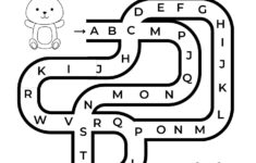 Easter Alphabet Maze For Kids 1 - Ezpzlearn regarding Easter Alphabet Worksheets