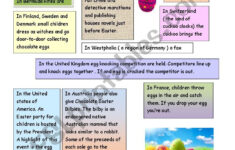 Easter Around The World - Esl Worksheeterika210 throughout Easter Traditions Around the World Worksheets