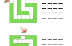 Easter Bunny Egg Hunt Coding For Kids - Our Family Code pertaining to Easter Code Worksheets