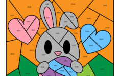 Easter Colorcode Multiplication Worksheets For 2Nd 3Rd pertaining to Easter Code Worksheets