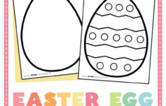 Easter Egg Template - Superstar Worksheets with regard to Decorate Easter Egg Worksheets