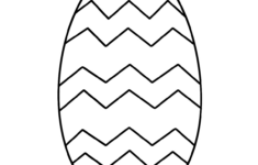 Easter Egg With Patterns - Coloring Page (Easter) within Easter Egg Patterns Worksheets