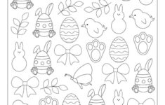 Easter I Spy - 4 Free Printables | Printabulls in I Spy Easter Worksheets
