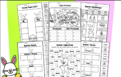 Easter Literacy Activities For 1St Grade - United Teaching intended for Easter 1St Grade Worksheets