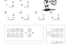 Easter Math Worksheets - Addition And Subtraction - Tim'S Printables with regard to Easter Addition And Subtraction Worksheets