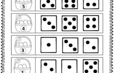 Easter Number Count Worksheet pertaining to Easter Counting Worksheets