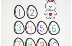 Easter Preschool Math Worksheets - Ms. Stephanie'S Preschool for Easter Counting Worksheets For Preschoolers