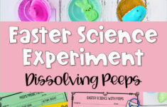 Easter Science Experiment: Dissolving Easter Peeps - Teaching With throughout Easter Science Worksheets