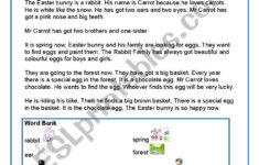 Easter Story - Esl Worksheetsapphom intended for Worksheets Easter Story