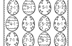 Easter Subtraction Worksheet - Free Printable, Digital, &amp; Pdf pertaining to Easter Math Worksheets For Kindergarten