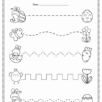 Easter Tracing Worksheets   Free Pre Writing Worksheets Pdf For Easter Pre Writing Worksheets