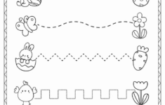 Easter Tracing Worksheets - Free Pre Writing Worksheets Pdf for Easter Pre Writing Worksheets