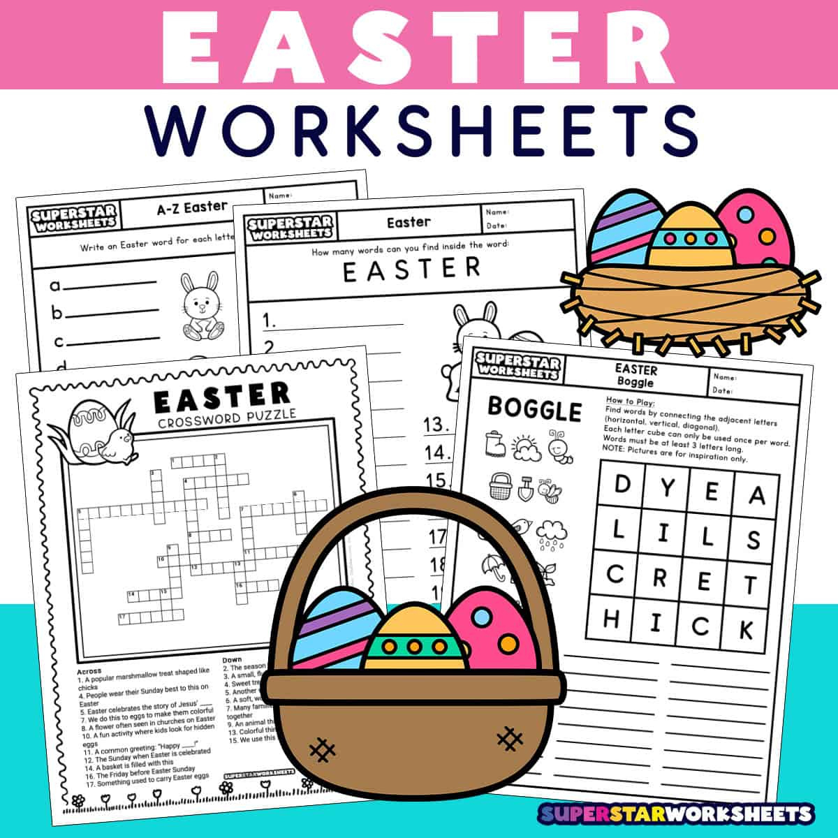 Easter Worksheets - Superstar Worksheets inside Easter Worksheets 4th Grade