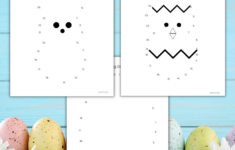 Free Easter Dot To Dot Printables For Kids - Simply Full Of Delight with Free Easter Connect the Dots Worksheets