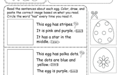 Free Easter Reading Worksheet, Download Free Easter Reading throughout Easter Ela Worksheets