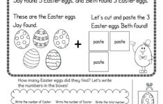 Free Printable Easter Addition Worksheet in Easter Adding Worksheets