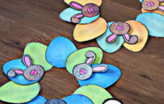 Free Printable Easter Crafts For Kids for Easter Craft Worksheets