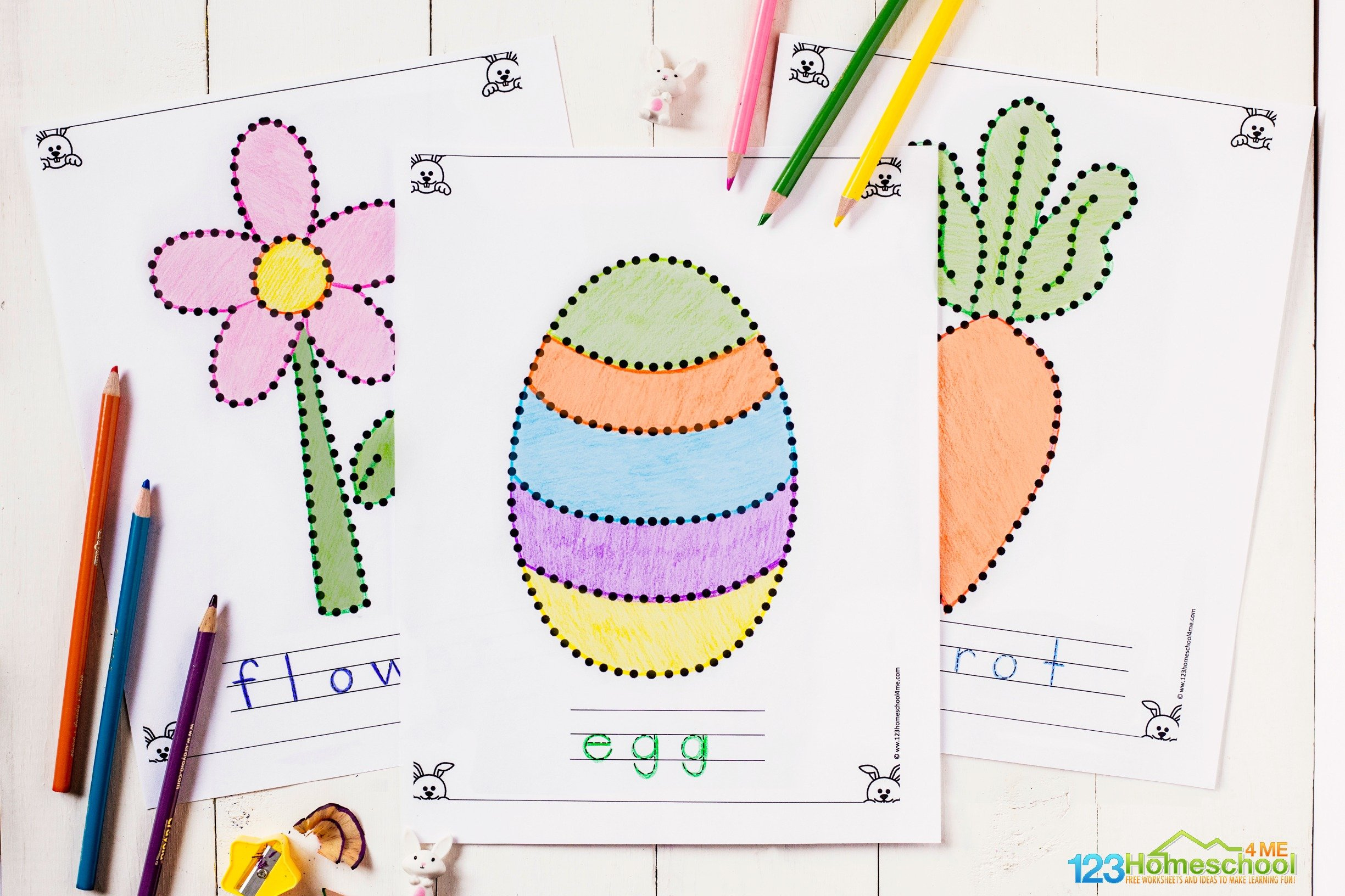 Free Printable Easter Tracing Worksheets For Preschoolers within Free Easter Preschool Worksheets