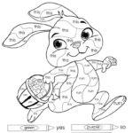 Free! Spring Color By Sight Words Activity Set   Korpino Feed Intended For Easter Sight Words Worksheets