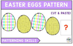 Fun Easter Egg Printable Ab Pattern Worksheets - Fluffytots in Easter Egg Patterns Worksheets
