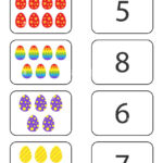 How Many Counting Game With Easter Eggs For Kids, Educational With Easter Egg Counting Worksheets