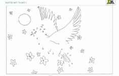 Printable Easter Dot To Dot with regard to Free Easter Connect The Dots Worksheets