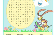 Printable Easter Word Search with regard to Easter Word Search Printable Worksheets