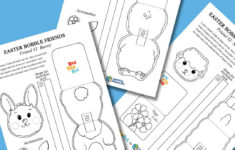 Simple Easter Crafts For Kids | Learning Resources Uk intended for Easter Craft Worksheets