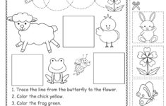Spring Following Directions Worksheet - Free Printable, Digital, &amp; Pdf for Easter Following Directions Worksheets