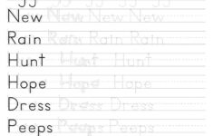 Springtime Easter-Themed Word Tracing Worksheets • Beeloo with regard to Easter Handwriting Worksheets