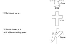 12 Fun Easter Worksheets – Free Pdf At Worksheeto regarding The Easter Story Worksheets