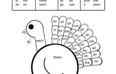 15 Must-Try Printable Fall Sight Word Activities With Turkeys within Thanksgiving Sight Word Worksheets